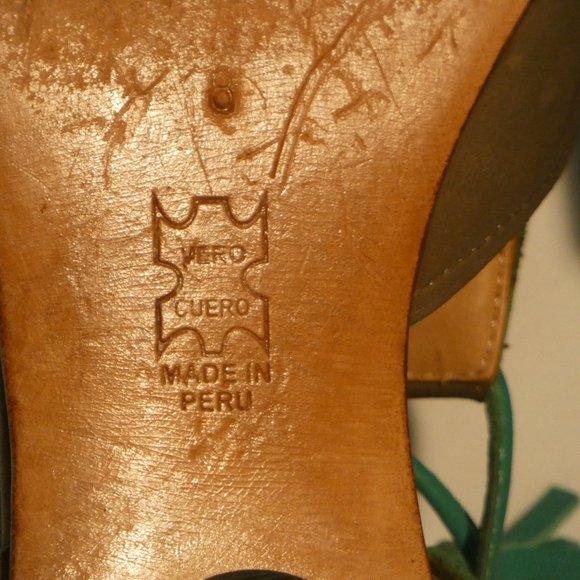 9- John Fluevog Mile End open-sided Kiltie Grey Leather Shoes 8 - Picture 9 of 11